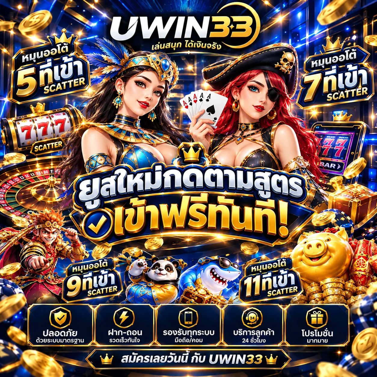เครดิตฟรี 100